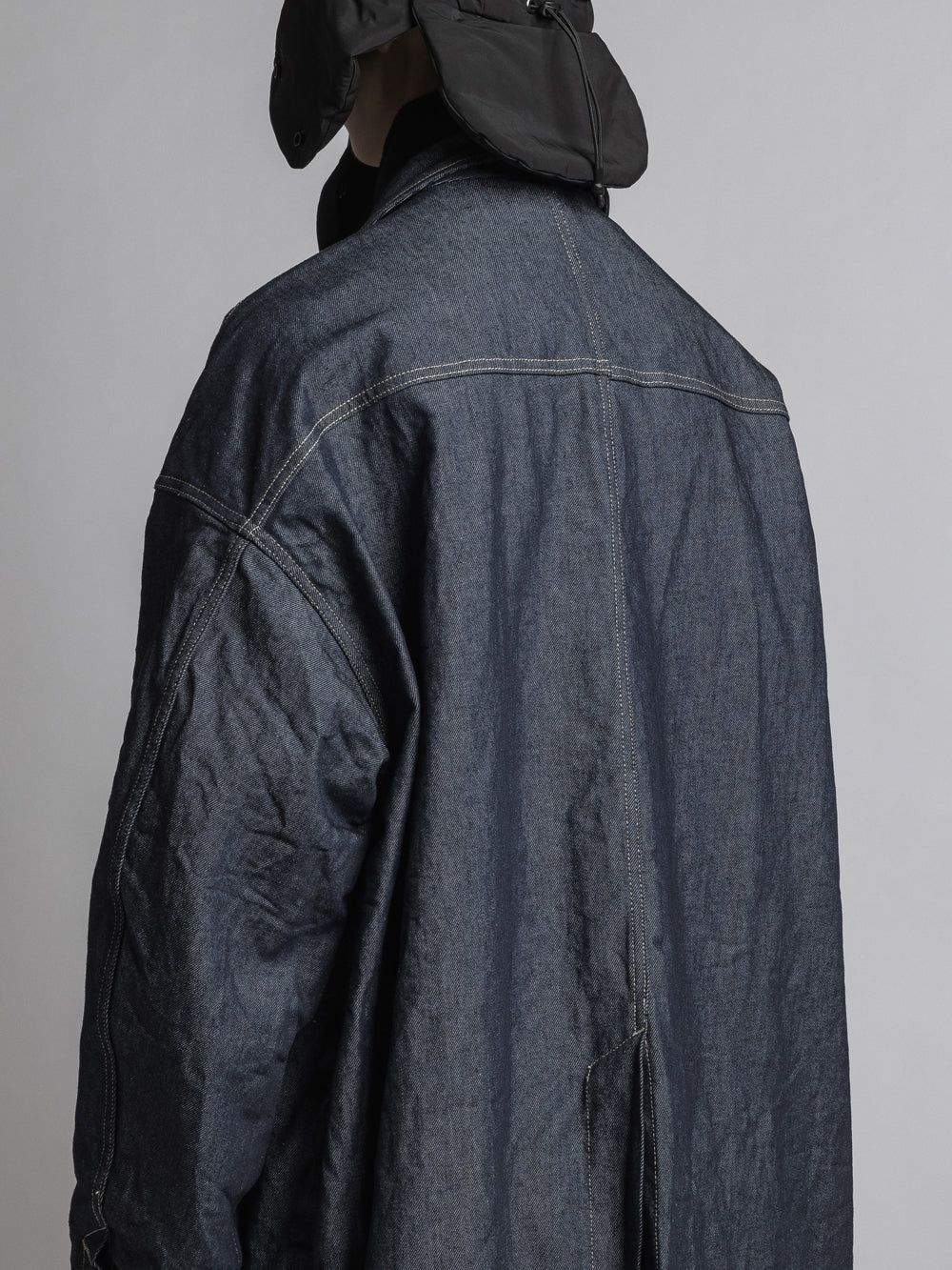 
                  
                    12OZ.STRONG TWISTED DENIM COAT
                  
                