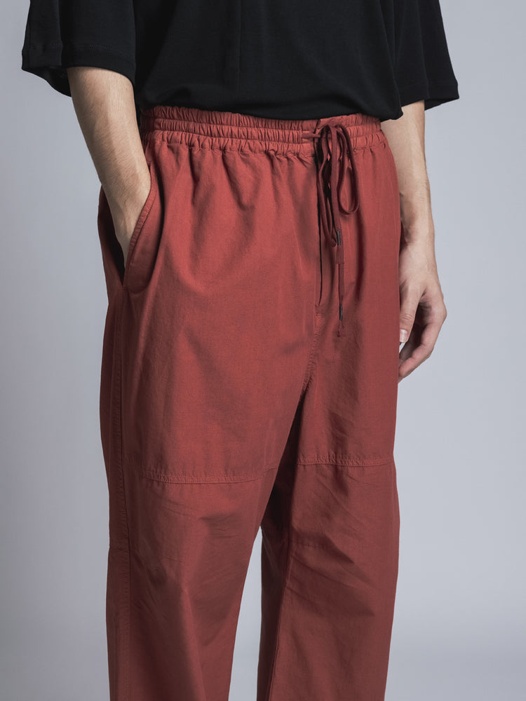 
                  
                    GARMENT DYE WIDE TROUSERS
                  
                