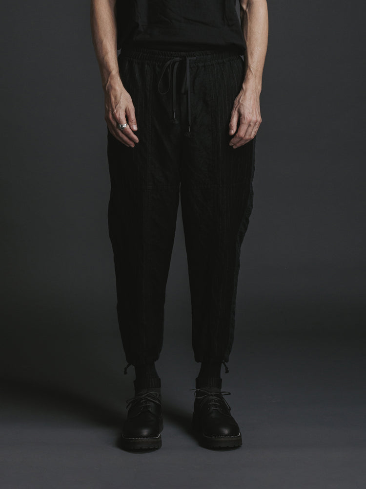 
                  
                    STRIPED COMBINATION TROUSERS
                  
                