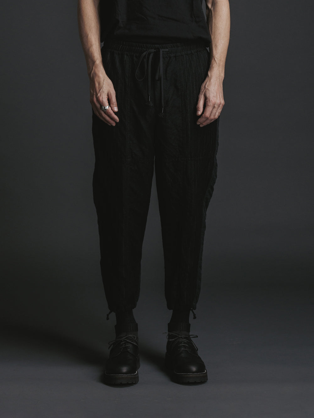 
                  
                    STRIPED COMBINATION TROUSERS
                  
                