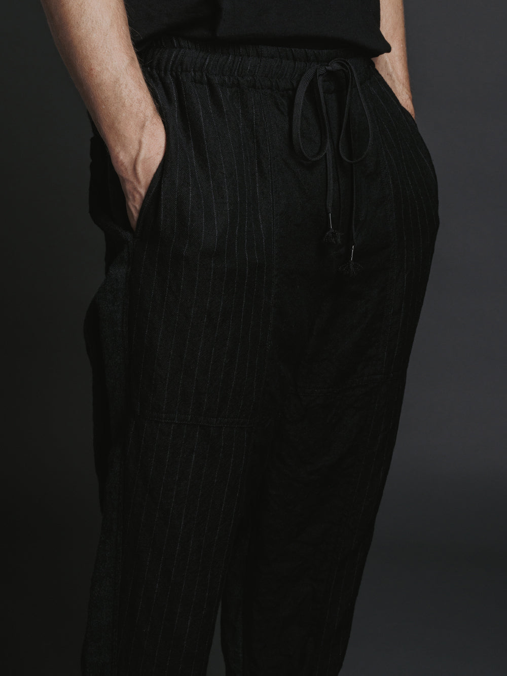 
                  
                    STRIPED COMBINATION TROUSERS
                  
                