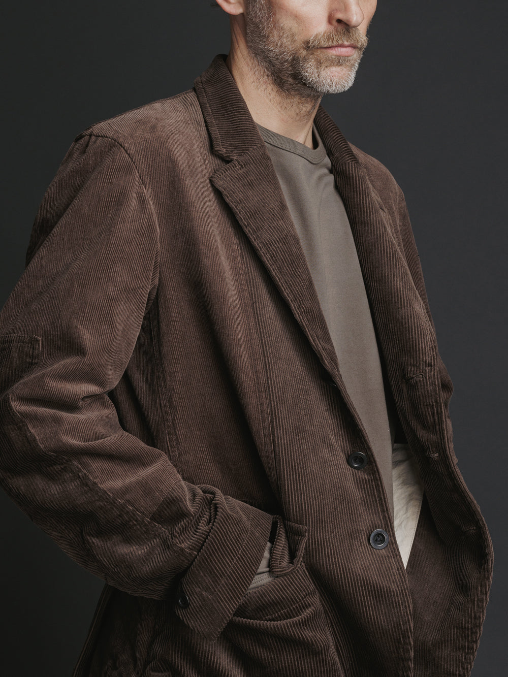 
                  
                    CORDUROY BLAZER
                  
                