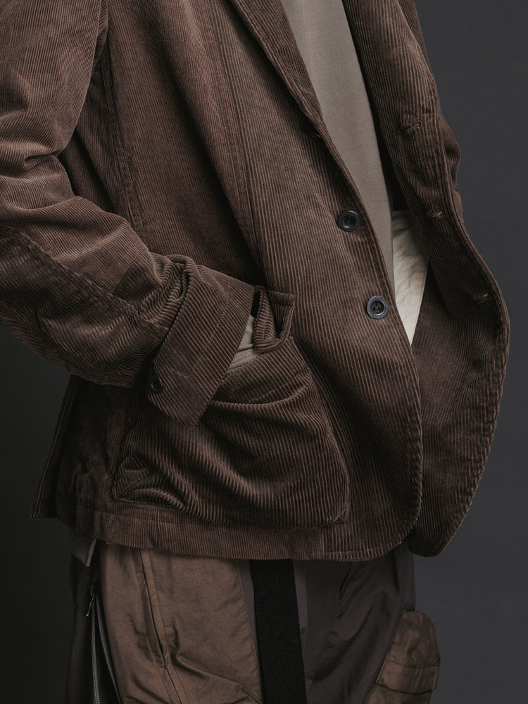 
                  
                    CORDUROY BLAZER
                  
                