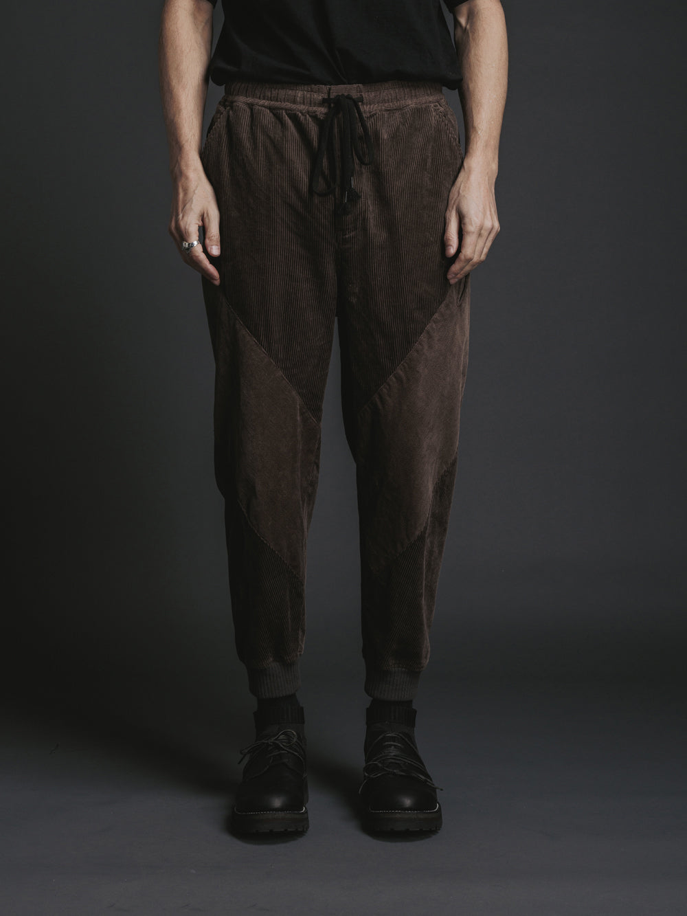 CORDUROY RIBED TROUSERS
