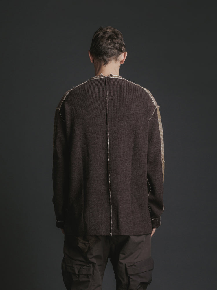 
                  
                    COMBINATION CHECK KNIT
                  
                