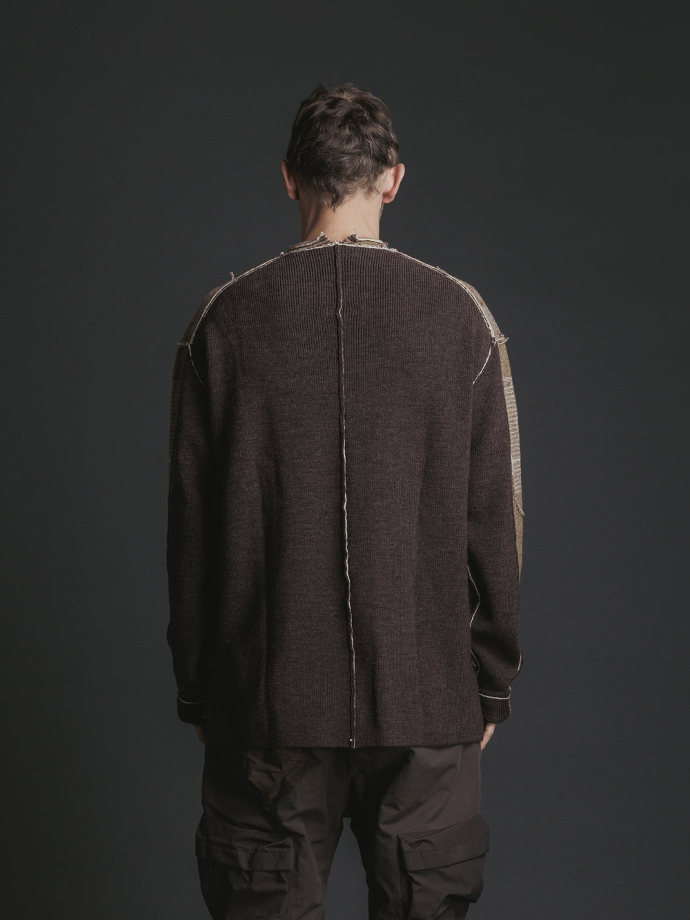 
                  
                    COMBINATION CHECK KNIT
                  
                