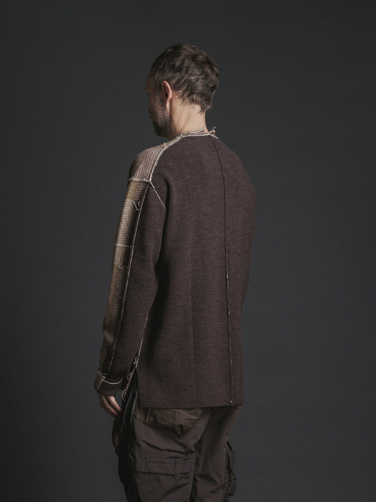 
                  
                    COMBINATION CHECK KNIT
                  
                