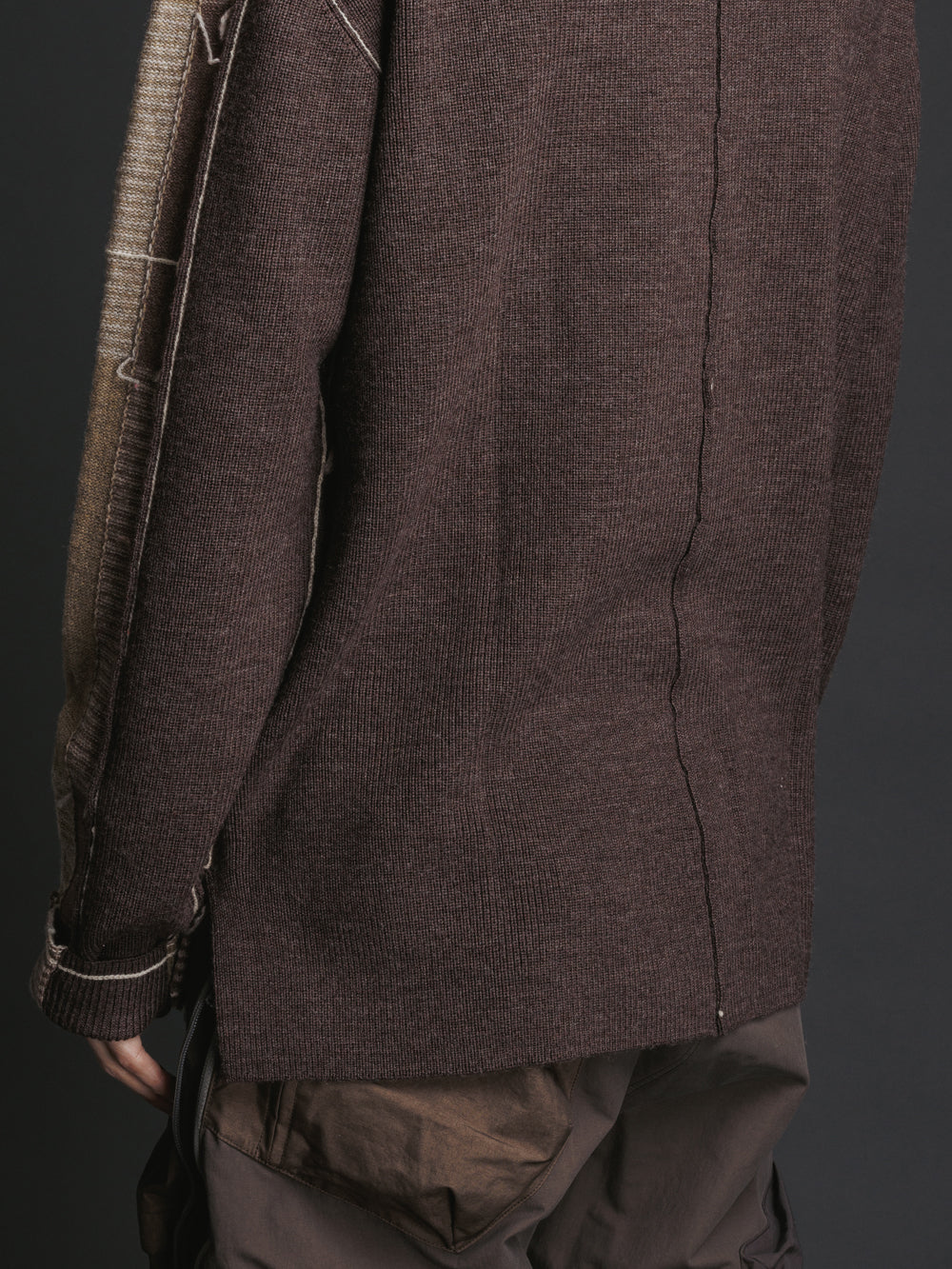 
                  
                    COMBINATION CHECK KNIT
                  
                