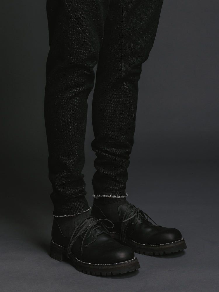 
                  
                    WOOL / COTTON SLIM PANTS
                  
                
