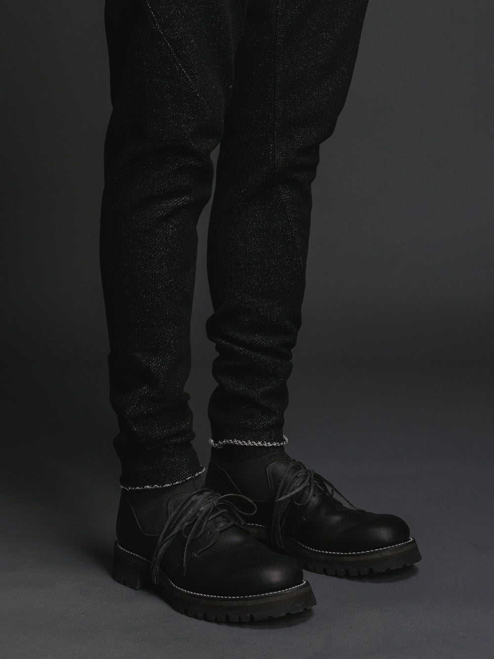 
                  
                    WOOL / COTTON SLIM PANTS
                  
                