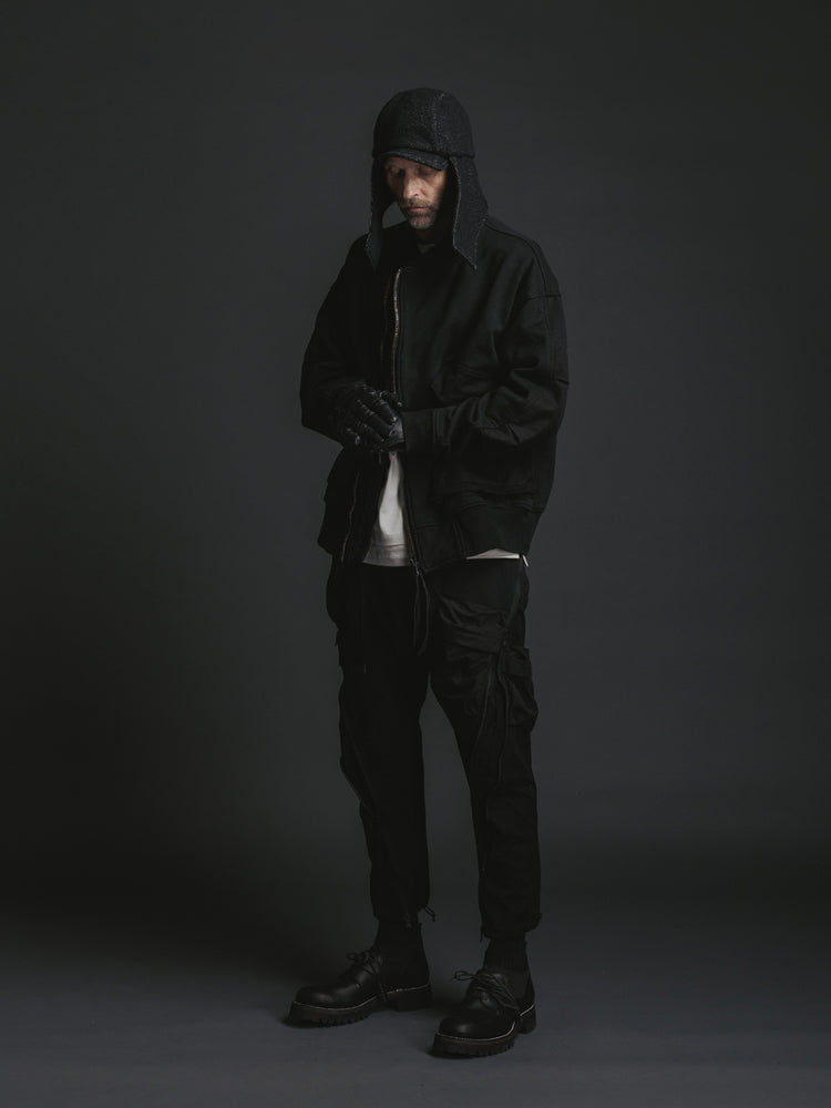 
                  
                    OVER DYE SWEAT ZIP BLOUSON
                  
                