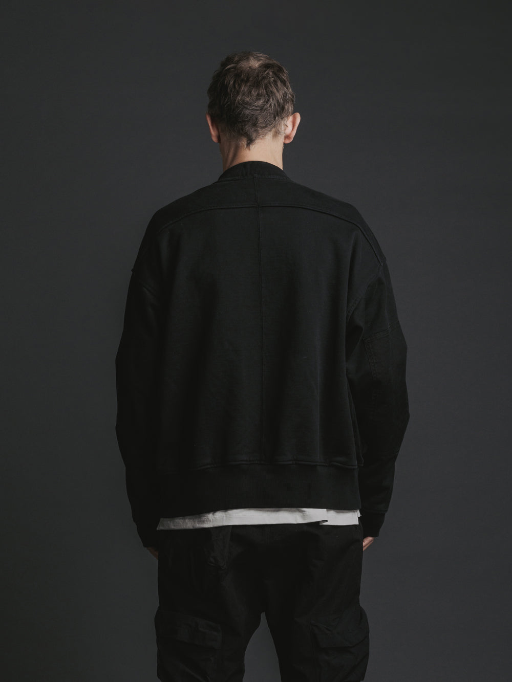
                  
                    OVER DYE SWEAT ZIP BLOUSON
                  
                