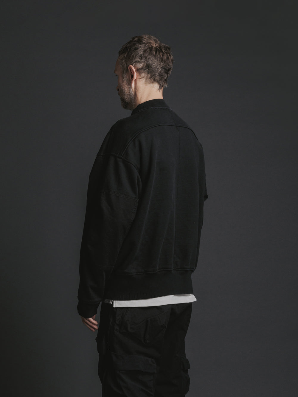 
                  
                    OVER DYE SWEAT ZIP BLOUSON
                  
                
