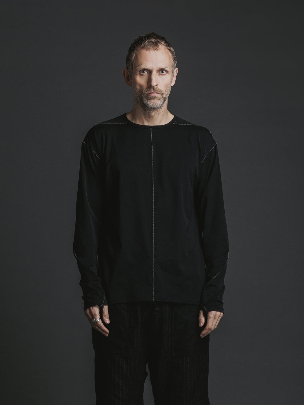 
                  
                    STRETCH NYLON LONG SLEEVE T-SH
                  
                