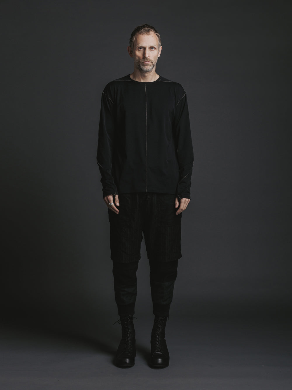 
                  
                    STRETCH NYLON LONG SLEEVE T-SH
                  
                