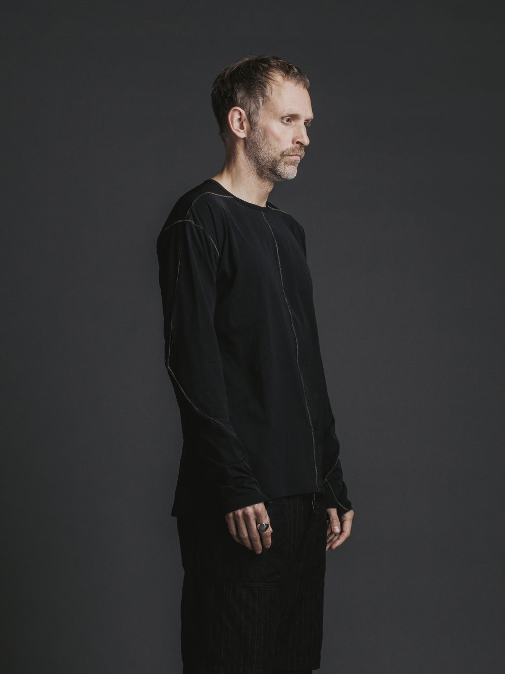 
                  
                    STRETCH NYLON LONG SLEEVE T-SH
                  
                